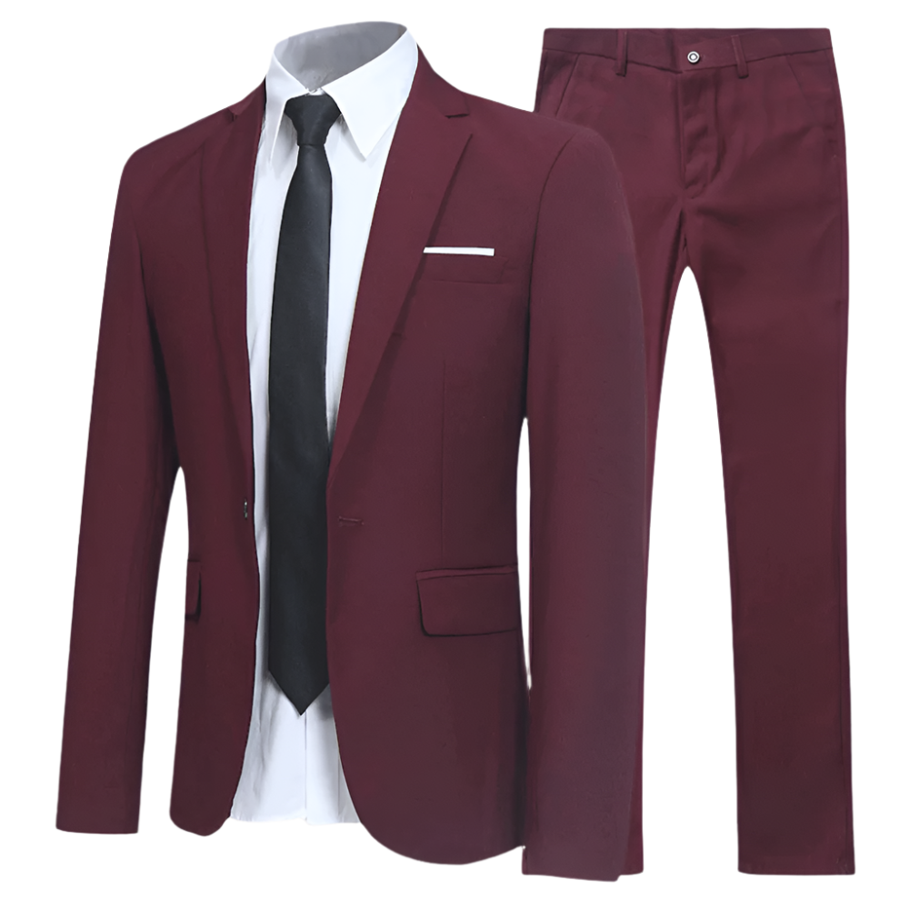 Trendy Herresæt med Blazer og Bukser