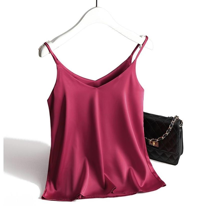 Luksuriøs Satin Tank Top | Perfekt til Hverdag og Aften