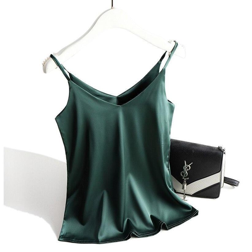 Luksuriøs Satin Tank Top | Perfekt til Hverdag og Aften