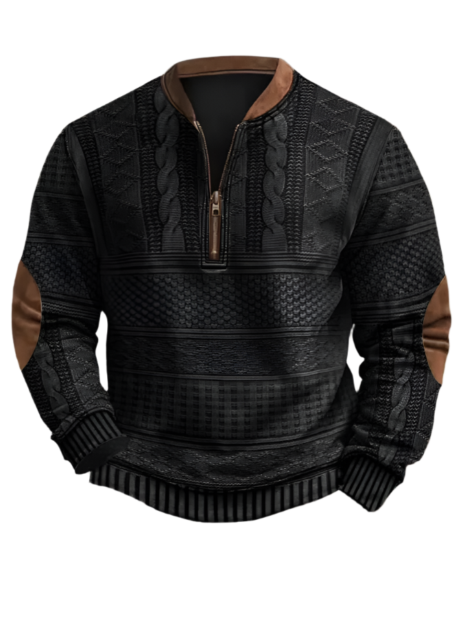 Casual Vintage Sweatshirt | Blød strik og skandinavisk stil